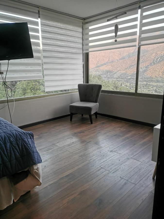 Cabana San Jose Del Maipo Sector La Obra Los Chacayes Exteriör bild