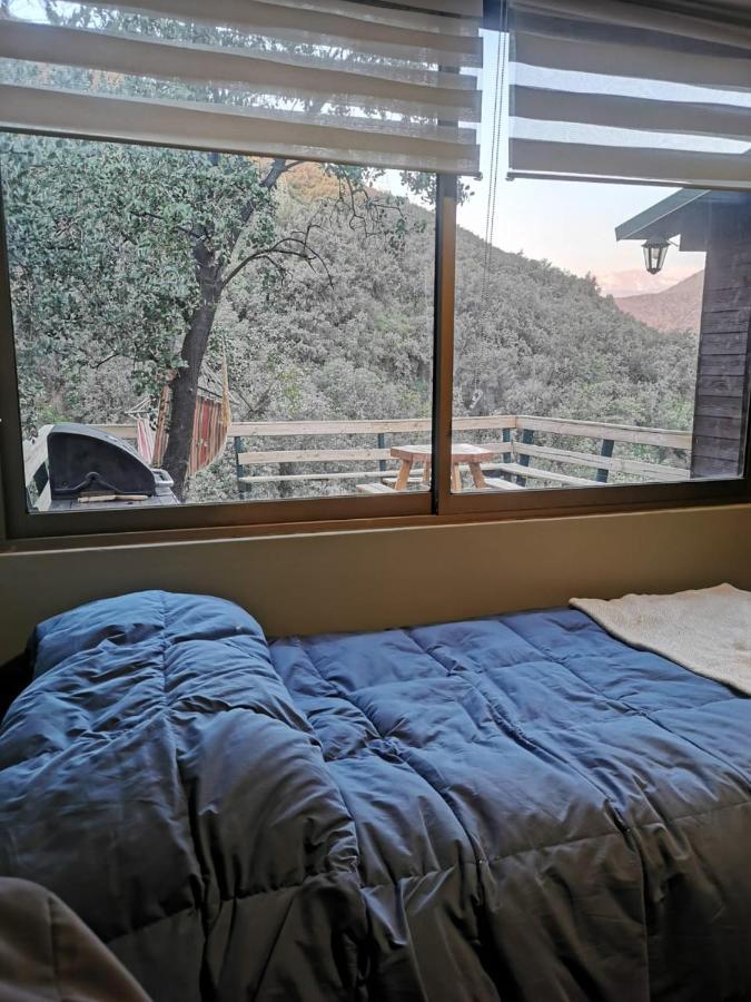 Cabana San Jose Del Maipo Sector La Obra Los Chacayes Exteriör bild